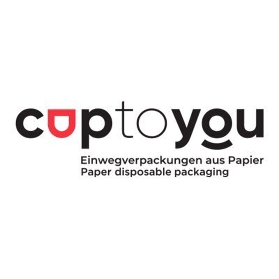 Logo CupToYou, Innovative Paper Cups and Lids