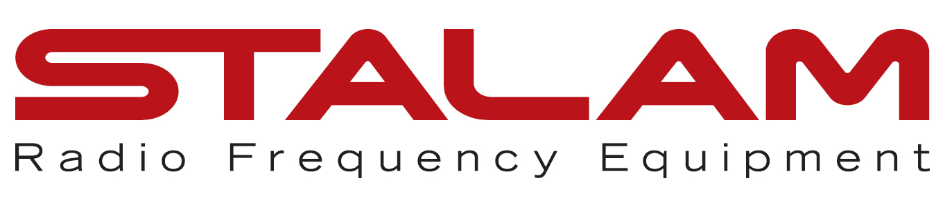 The image shows the STALAM logo in bold red letters and the words “Radio Frequency Equipment” in black letters below.